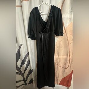 Fashion Nova Black Long Sleeve Dress